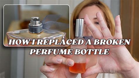 how to fix broken perfume spray